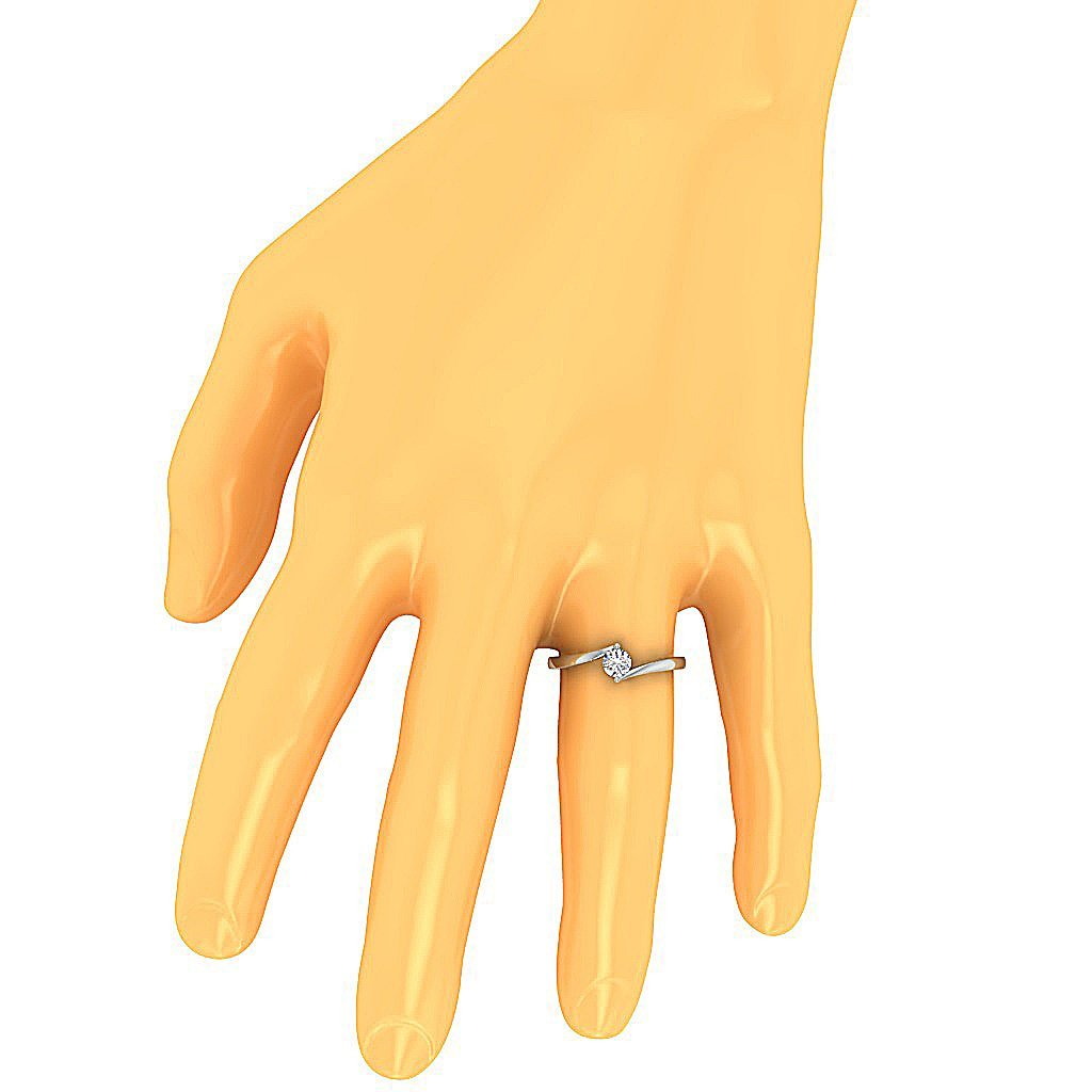 DiamondWeddingRingonFingerPaveSet