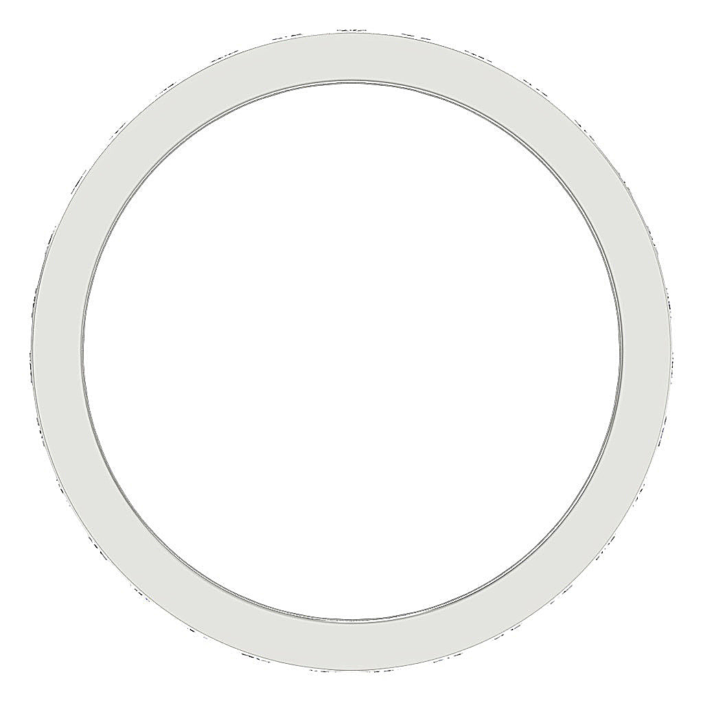 The Saint Channel Set Two Row Full Eternity Wedding Ring Yellow Gold Round Diamond