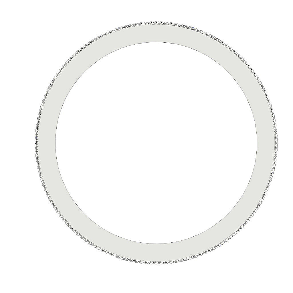 The Stephen Milgrain Designe Natural Diamond Eternity Wedding Ring