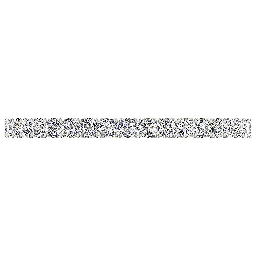 The Marshall Infinite Sparkle Round Diamond 14K Gold Eternity Ring