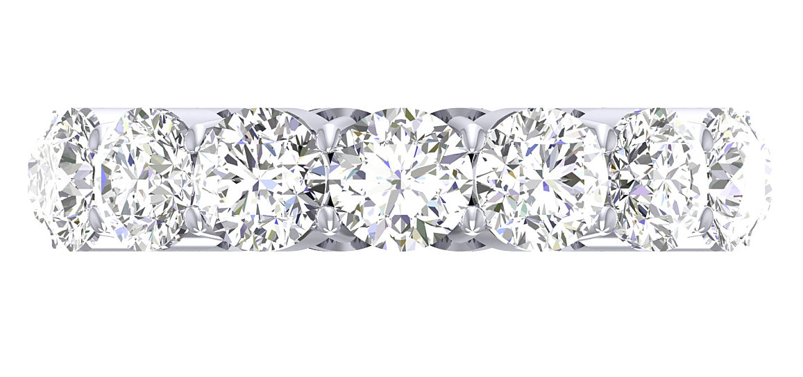 Diamond For Good Eternity Band Engagement Ring Diamond I1 G 5.00 Carat 14K Gold