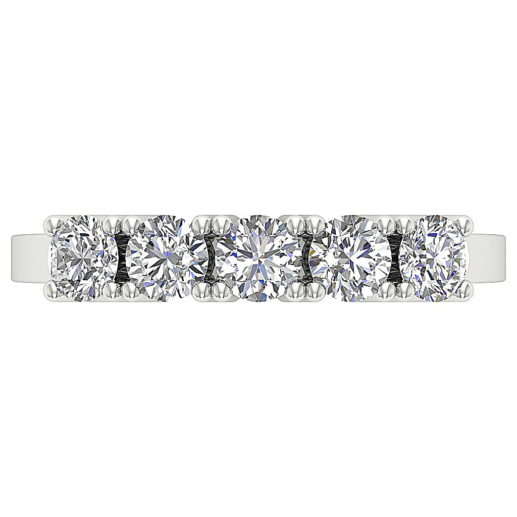 The Reece Genuine Diamond White Gold Engagement Wedding Ring For Women