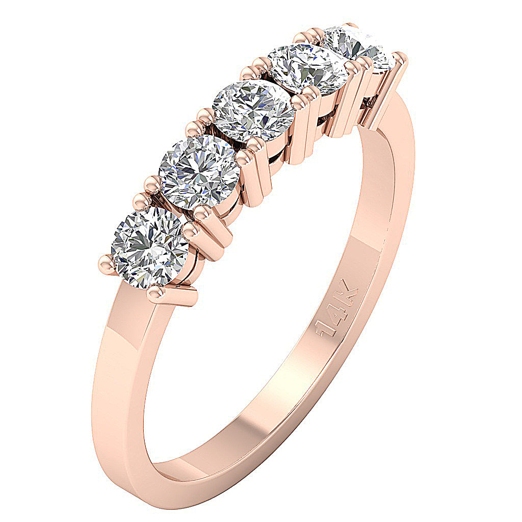 The Reece Genuine Diamond White Gold Engagement Wedding Ring For Women