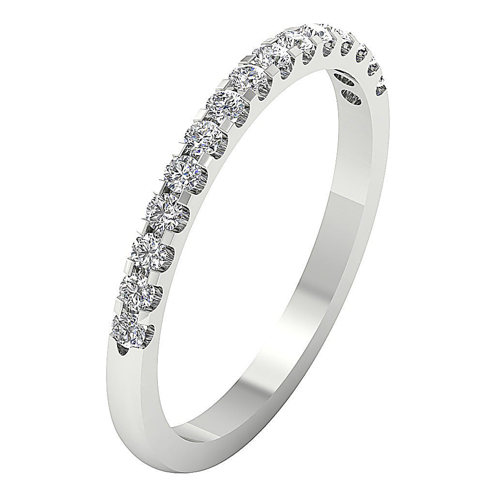 Wedding Ring I1 G 0.40 Ct Prong Set 14K White Yellow Rose Gold