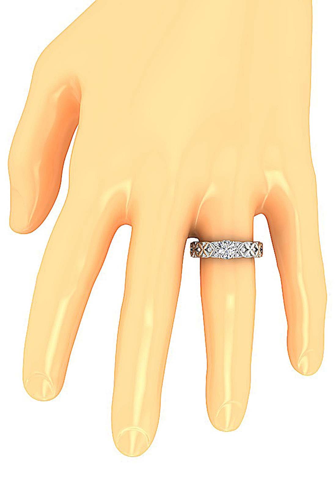 I1 G 1.10 Ct Genuine Diamond Designer Solitaire Wedding Ring 14k Yellow Gold Prong Set
