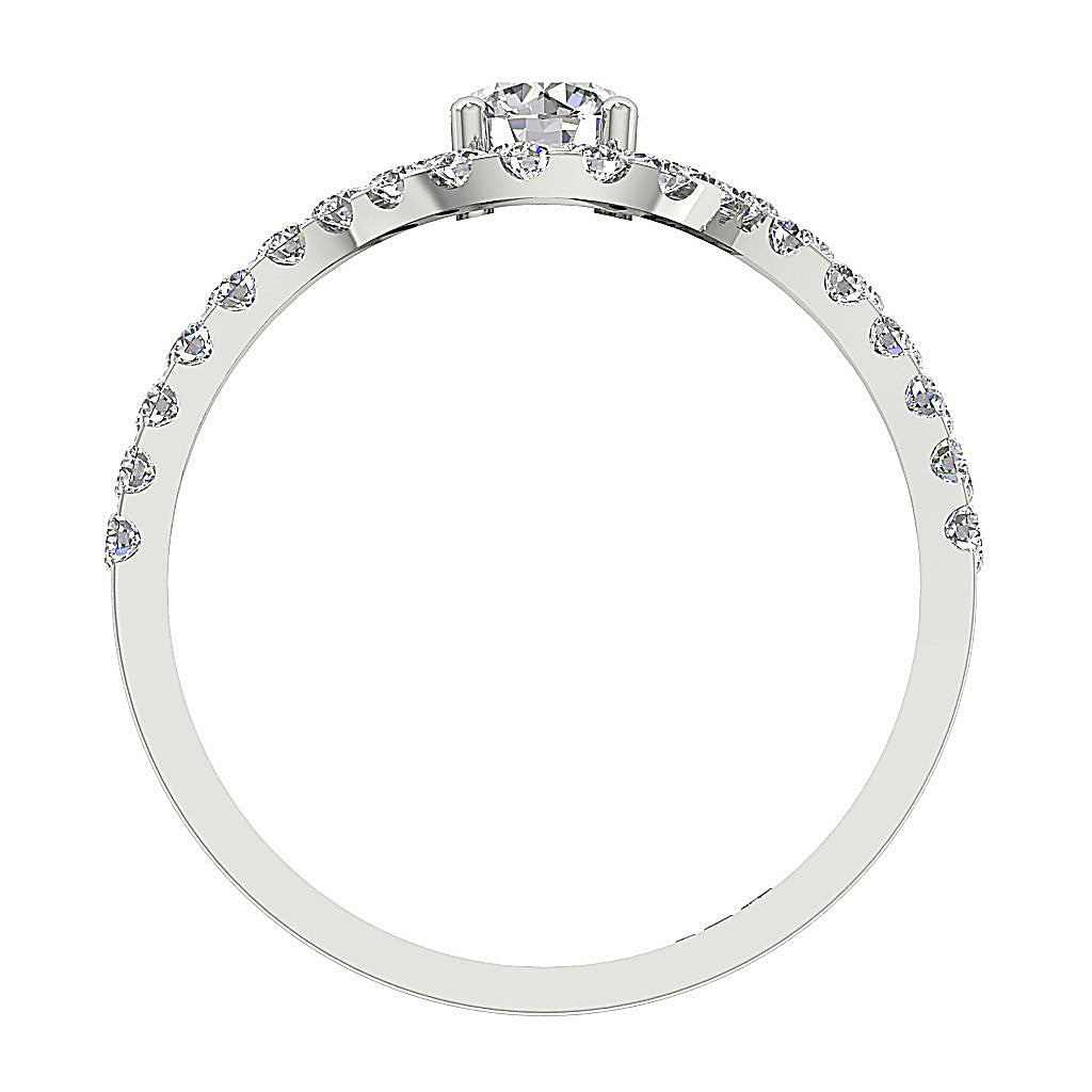 FrontView14kWhiteGoldHaloBridalRingSet