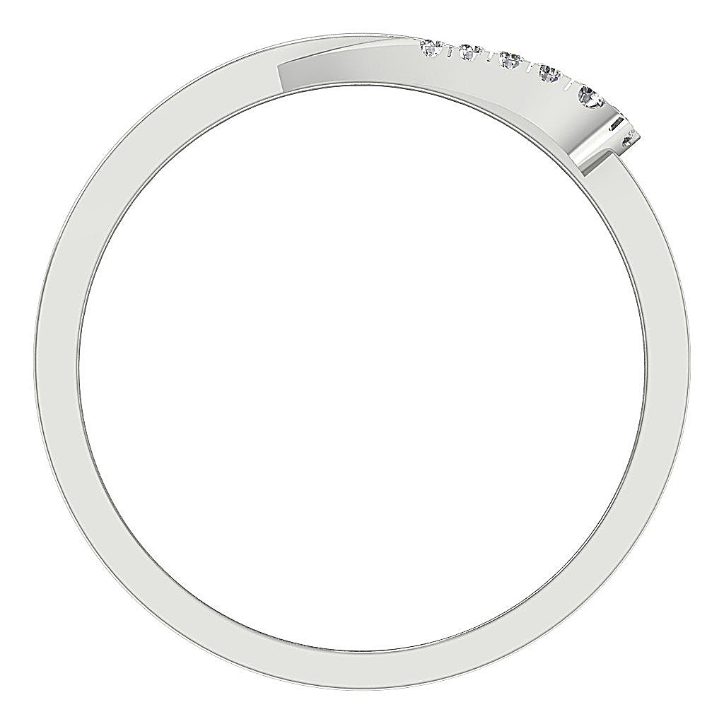 Prong Set Engagement Ring I1 G 0.65 Ct Natural Diamond 14k White Yellow Rose Gold 7.50 MM