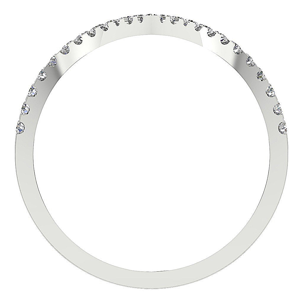 Designer Anniversary Ring Round Diamond SI1 G 0.75 Ct 14K Yellow Gold Prong Set 15.00 MM