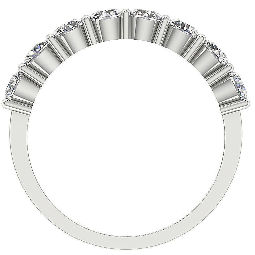 Anniversary Round Diamond I1 G 1.40 Carat 14K Solid Gold 3.37MM