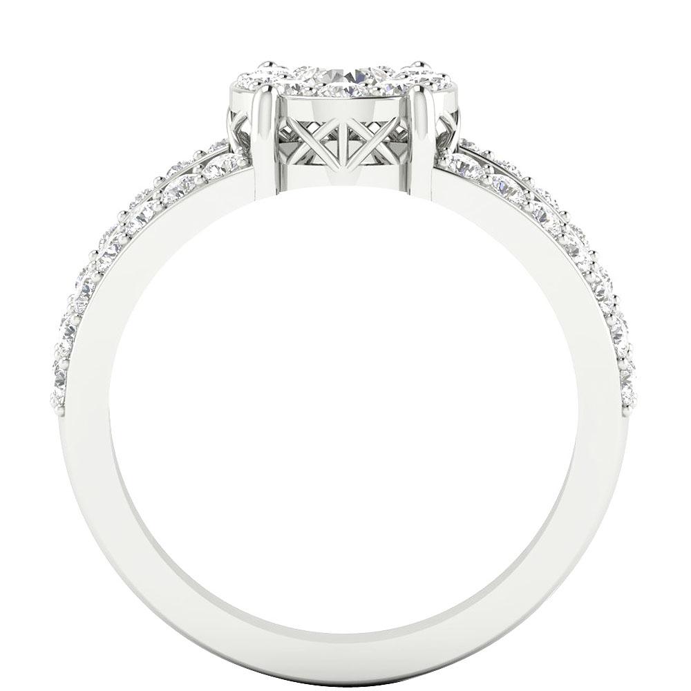 I1 G 1.15 Ct 14k Yellow Gold Vintage Solitaire Engagement Ring Natural Diamond Prong Set