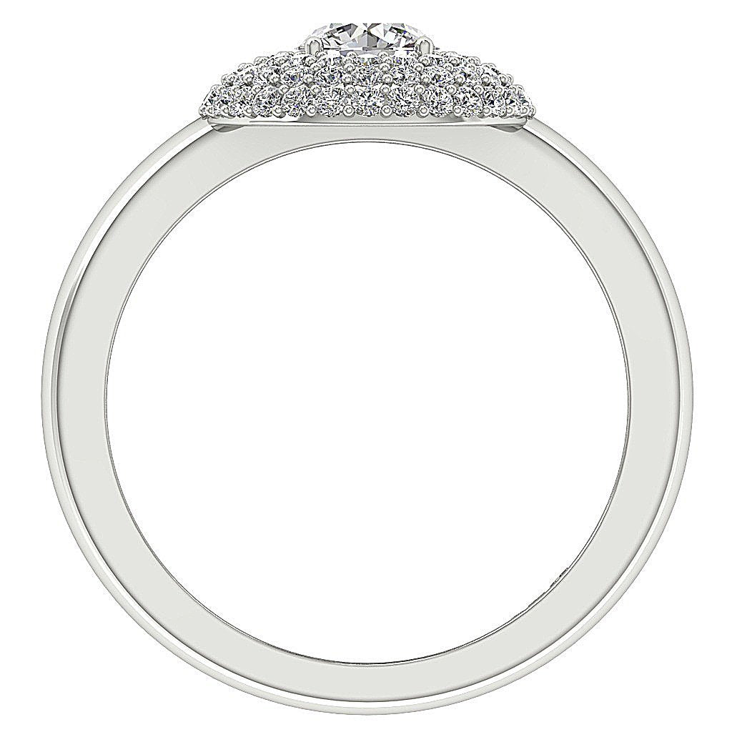 FrontView14kWhiteGoldSolitaireWeddingRing