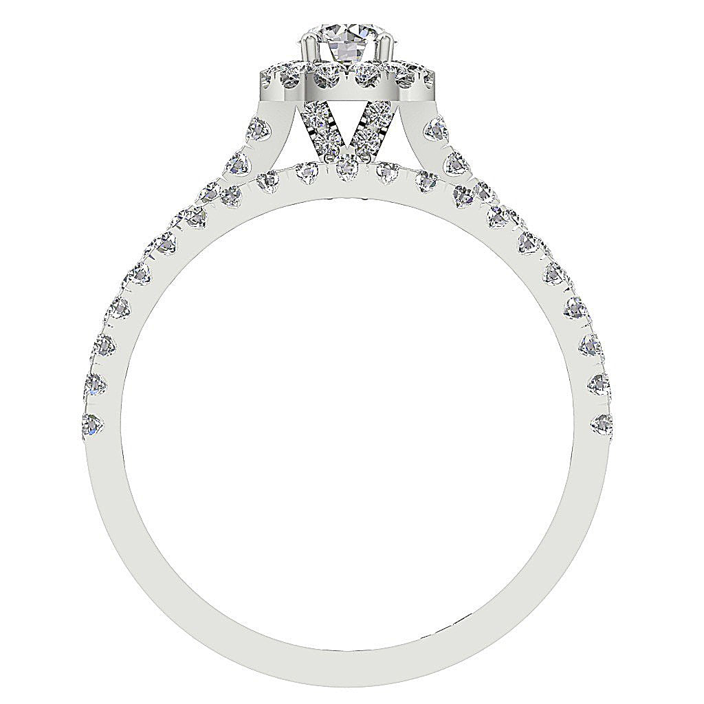 FrontViewForeverUsDiamondRing14kSolidGold