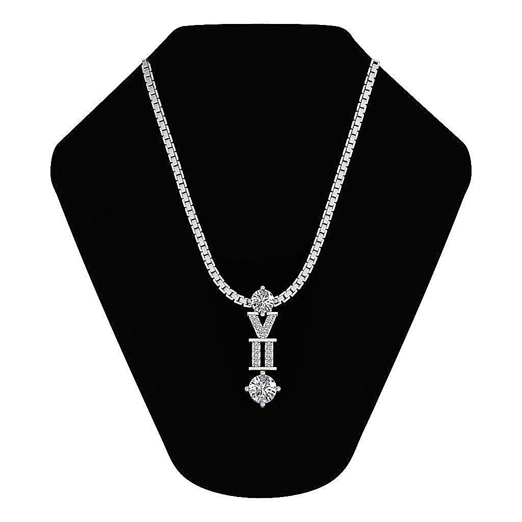 Designer Fashion Pendants 14k/18k Gold Genuine Diamond SI1/I1 G 0.55 Carat