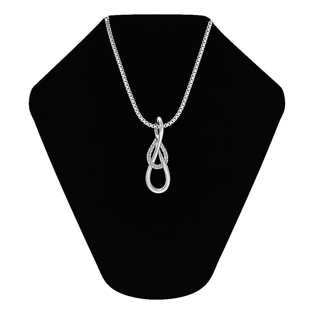 14k/18k Solid Gold Designer Fashion Pendant SI1/I1 G 0.15 Carat Genuine Diamond