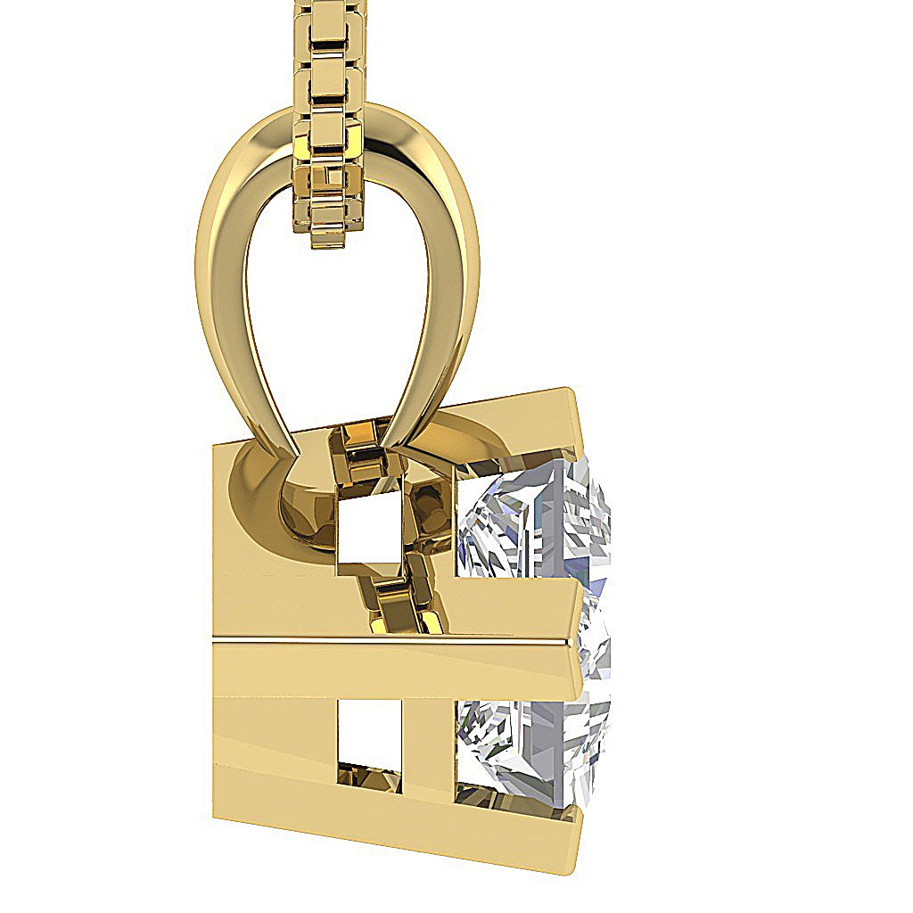 Natural Diamonds SI1 G 0.65 Carat Designer Unique Pendants 14k/18k Gold