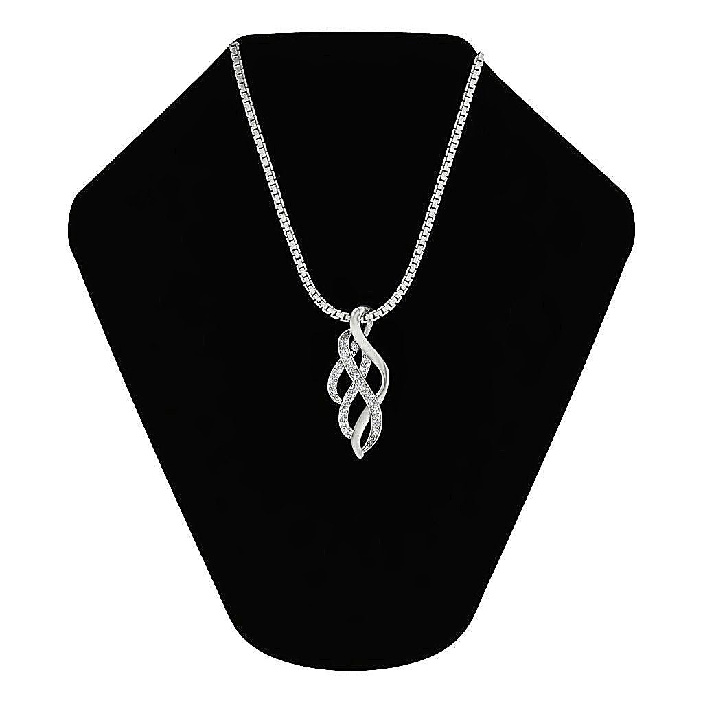 14k/18k Solid Gold Unique Fashion Pendants SI1/I1 G 0.20 Carat Round Diamond