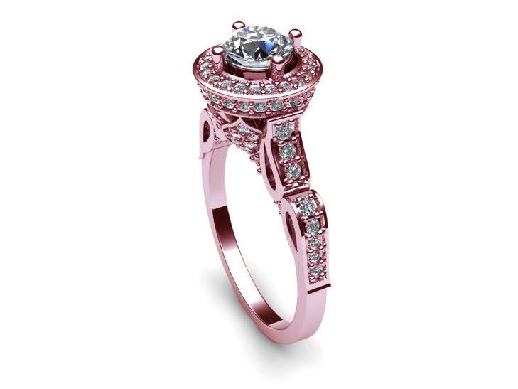 I1 G 1.50 Carat Unique Fashion Wedding Ring Genuine Diamond 14k Solid Gold