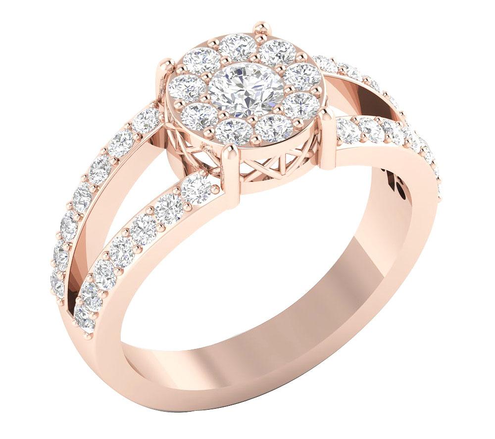 I1 G 1.15 Ct 14k Yellow Gold Vintage Solitaire Engagement Ring Natural Diamond Prong Set