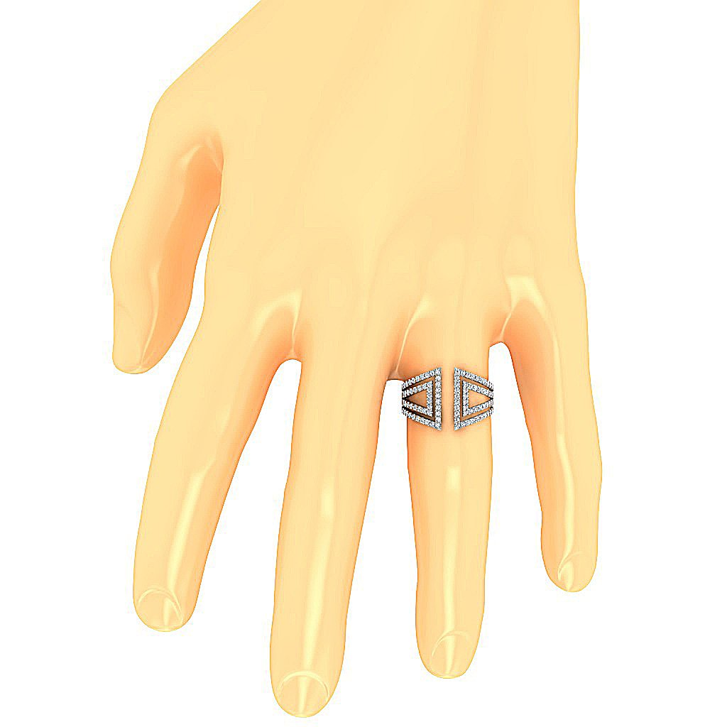 Prong Set Wedding Ring I1 G 0.85 Ct Round Diamond 14k White Yellow Rose Gold