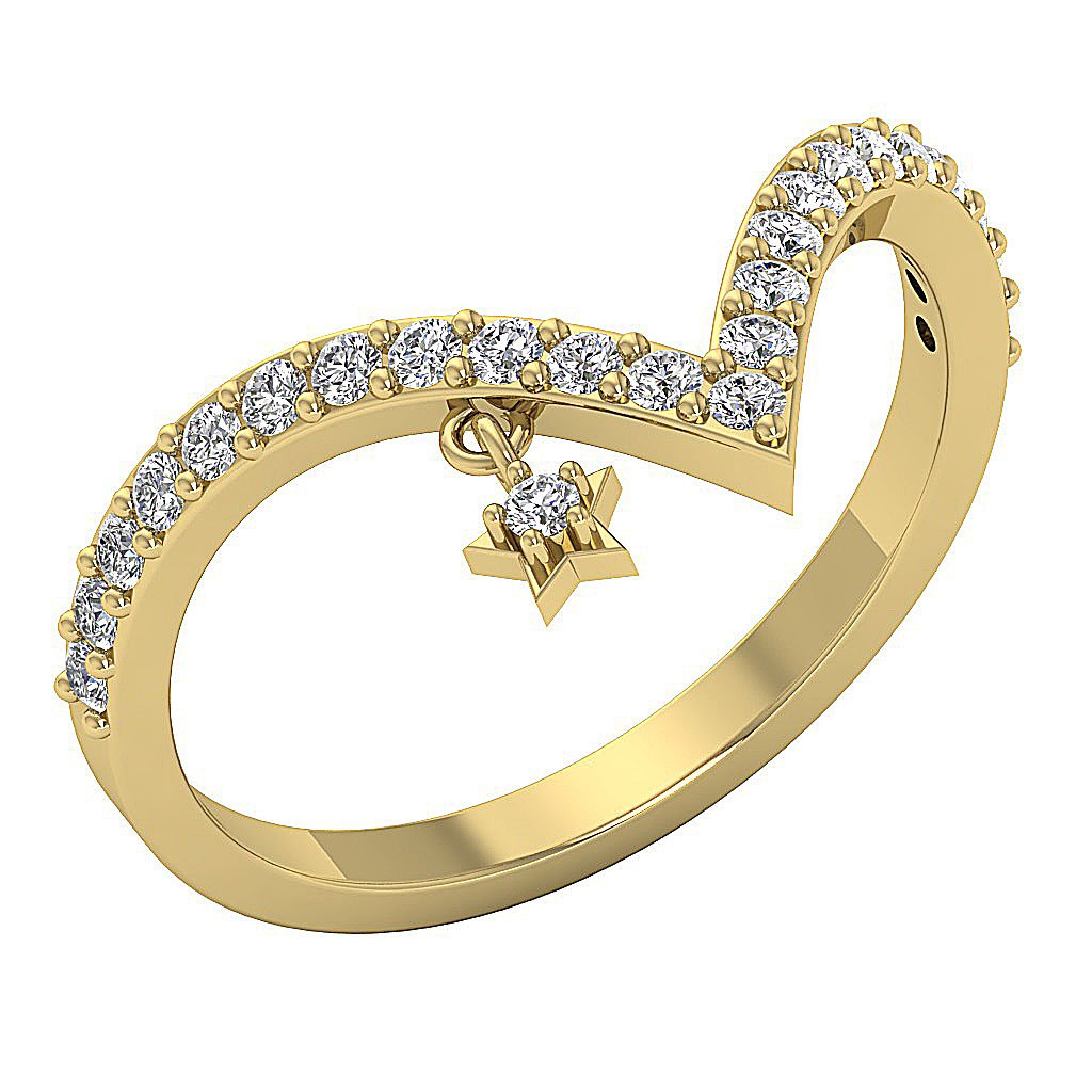 SI1 G 0.50 Ct Engagement Ring Natural Diamond Cut Prong Set 14k White Gold 11.25 MM