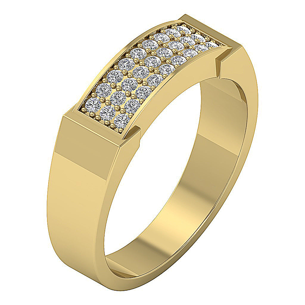 MensWeddingRingYellowGold