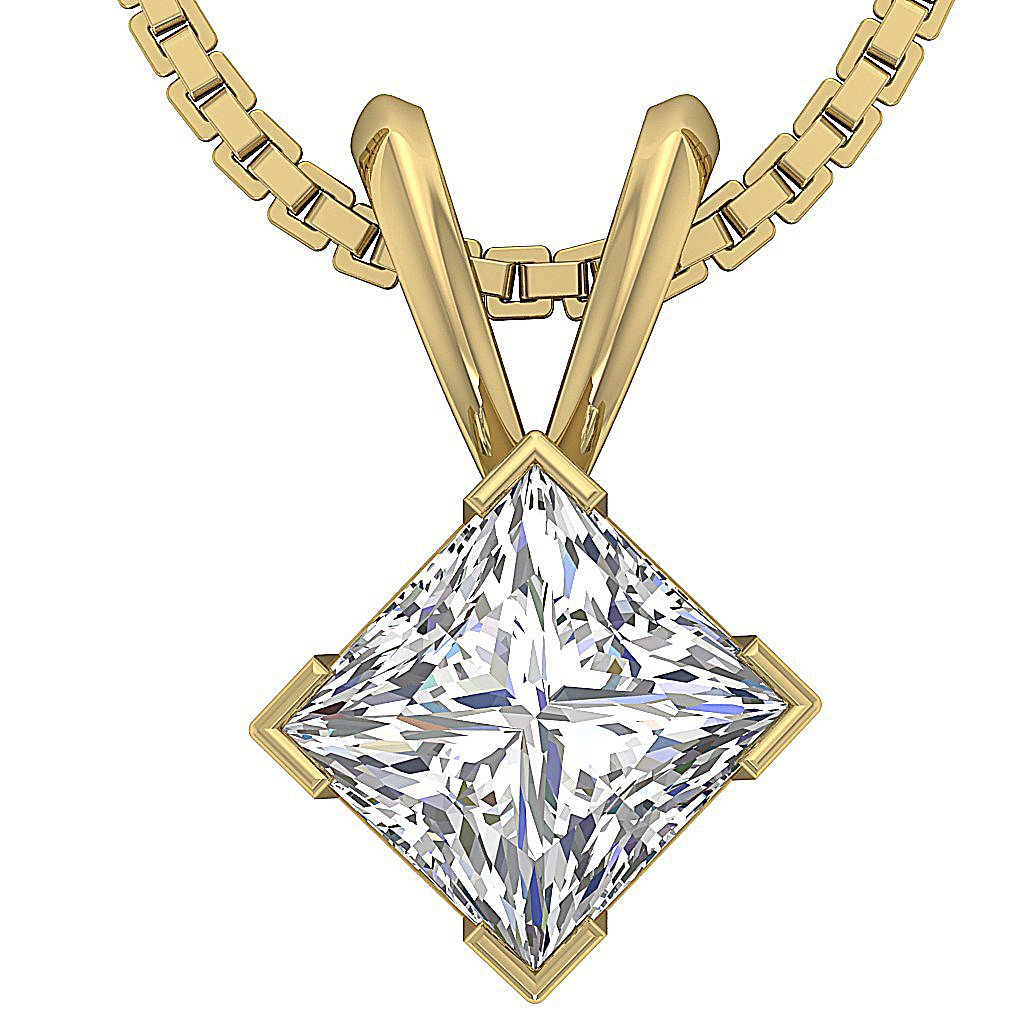 Natural Diamonds SI1 G 0.65 Carat Designer Unique Pendants 14k/18k Gold