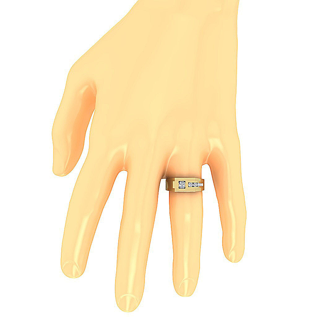 onFingerNaturalDiamondMensRing