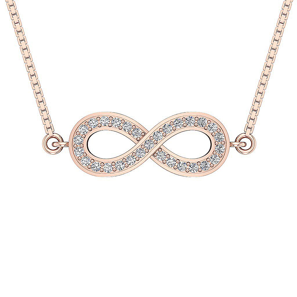 SI1/I1 G 0.25 Carat Genuine Diamond 14k/18k Solid Gold Unique Fashion Pendant