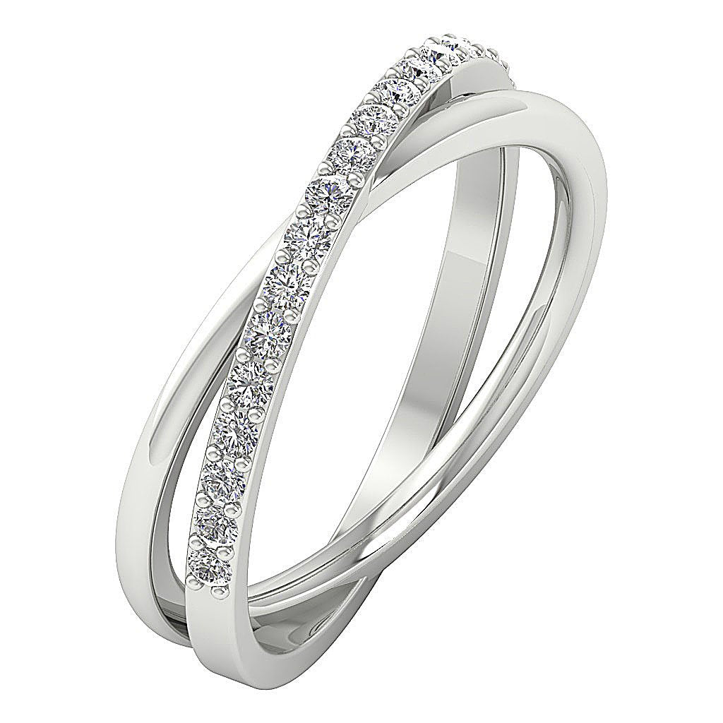 Wedding Ring I1 G 0.40 Ct Round Cut Diamond Prong Set 14K White Yellow Rose Gold 8.25MM