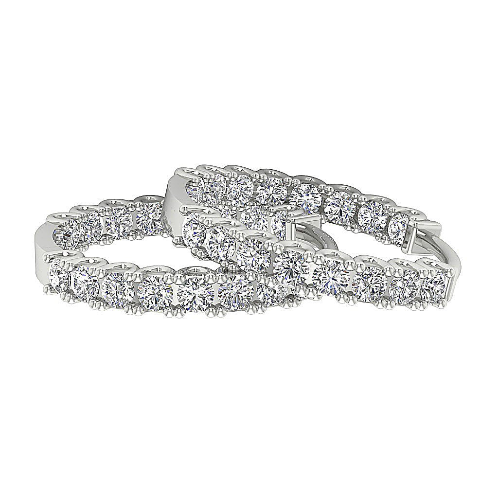 NaturalDiamondWhiteGoldProngSetEngagementEarring