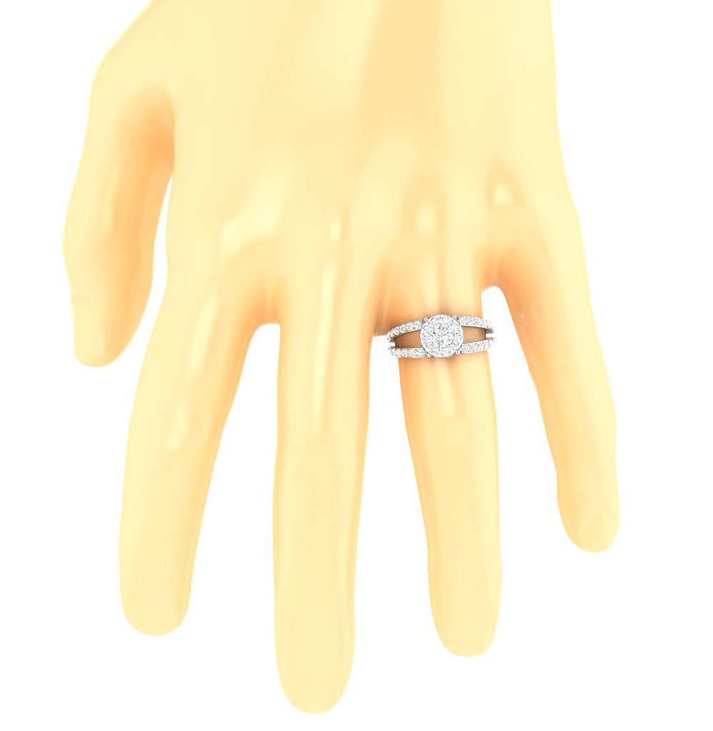 I1 G 1.15 Ct 14k Yellow Gold Vintage Solitaire Engagement Ring Natural Diamond Prong Set