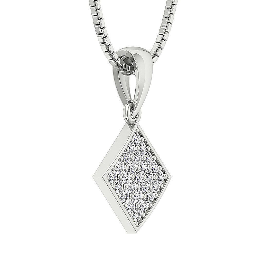 The Martin Solid Gold Genuine Diamond Fashion Pendant