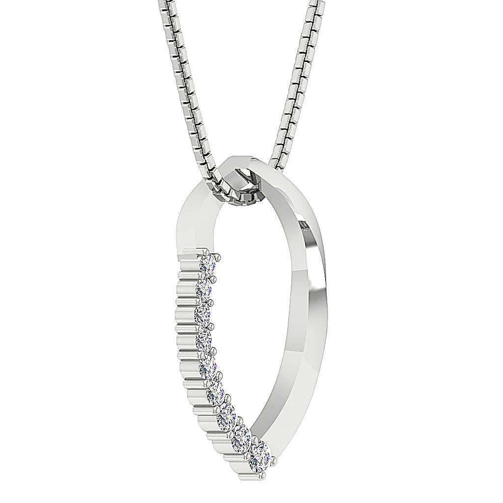 The Dominic Natural Diamond Gold Fashion Pendant