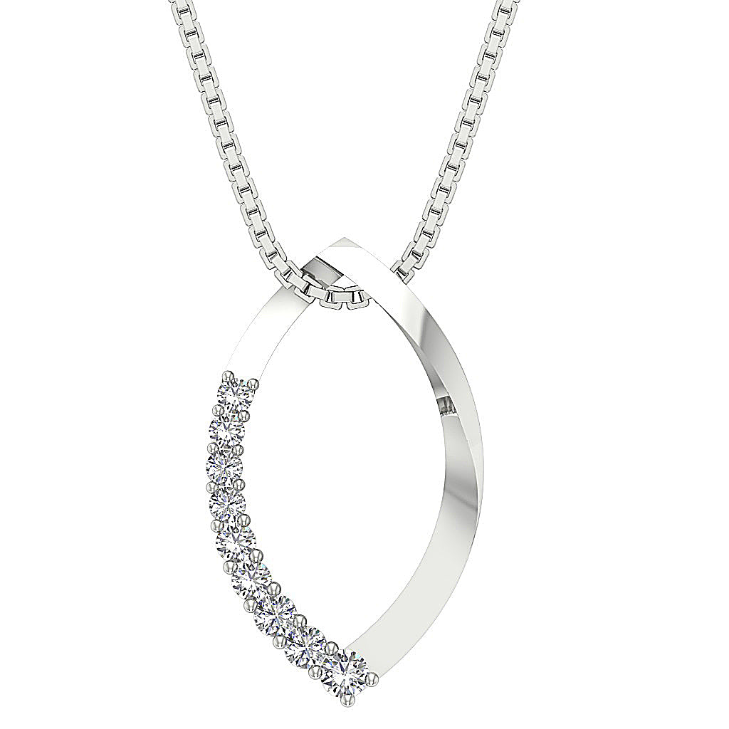 The Dominic Natural Diamond Gold Fashion Pendant