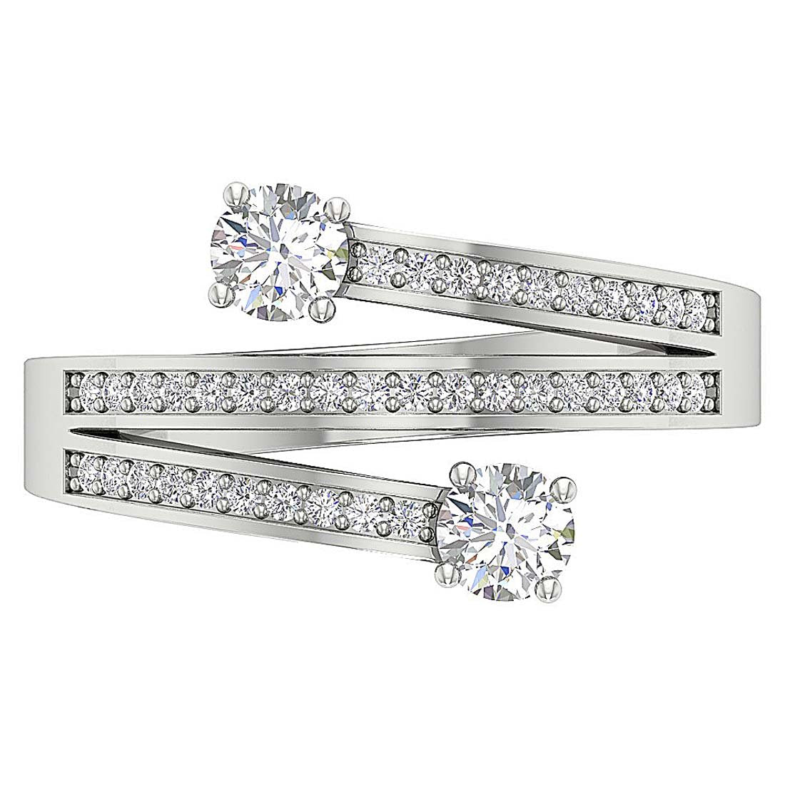 Prong Set Designer Solitaire Wedding Ring SI1 G 0.85 Ct Genuine Diamond 14k Solid Gold
