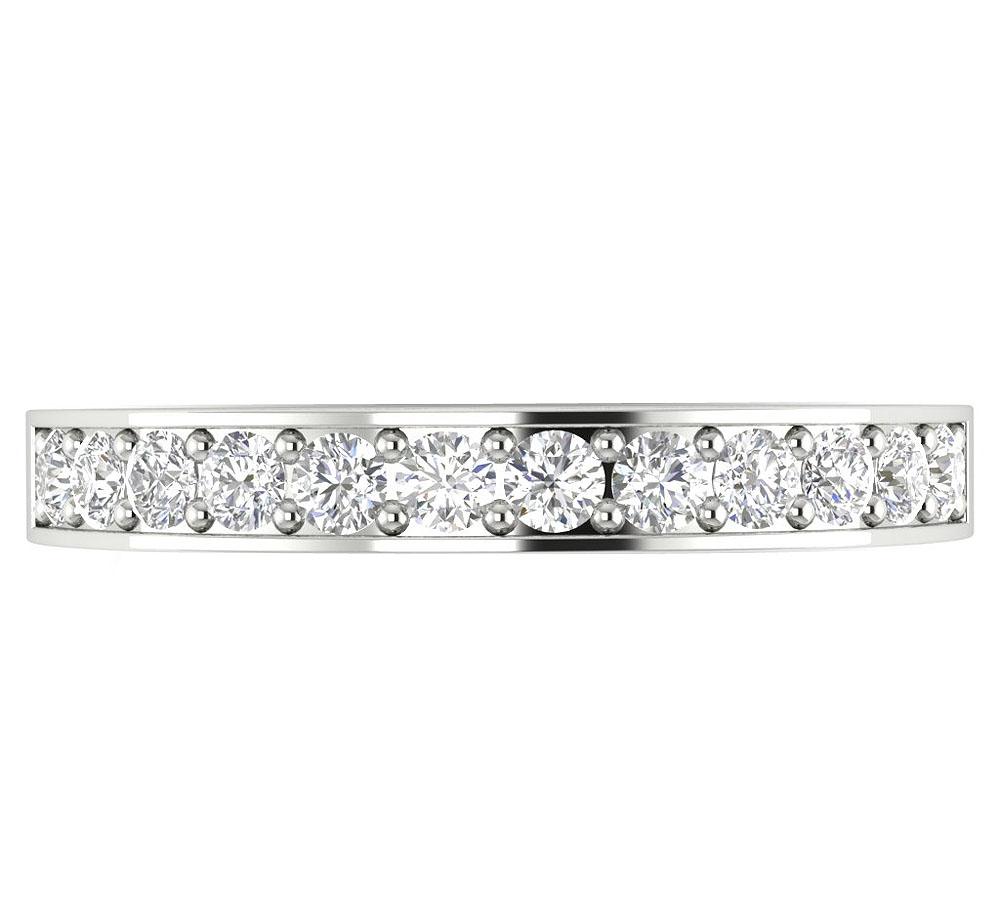 Engagement Round Cut Diamond Ring Prong Set SI1 G 0.50 Ct 3.00 MM