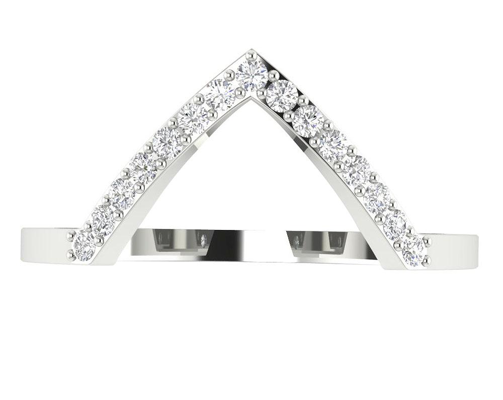 Designer Wedding Ring Genuine Diamond SI1 G 0.25 Ct 14k Solid Gold Prong Set 2.10 MM