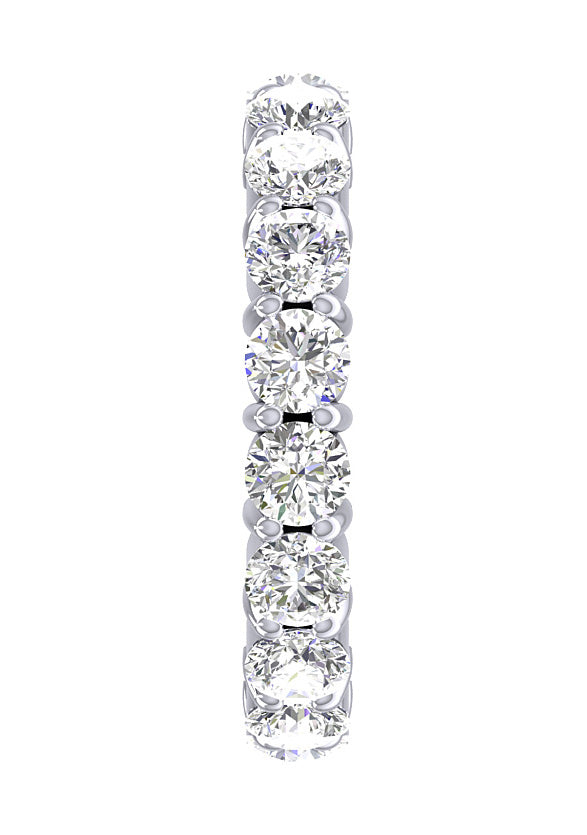 Diamond For Good Eternity Ring For Her I1 G 3.00 Carat Natural Diamond 14K Solid Gold