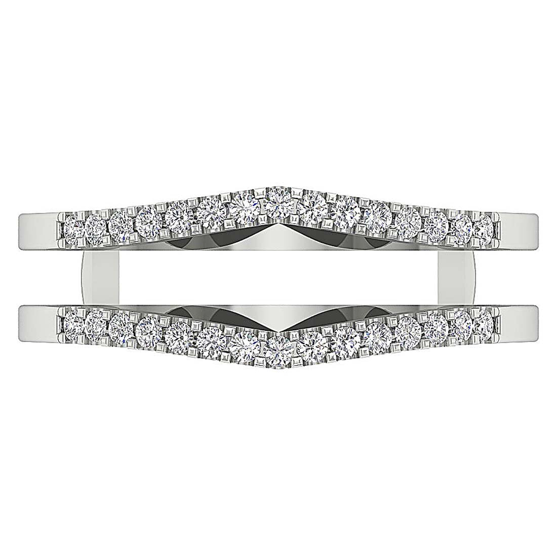 7.30 MM Designer Engagement Ring Natural Diamond I1 G 0.30 Ct 14K Yellow Gold Prong Set