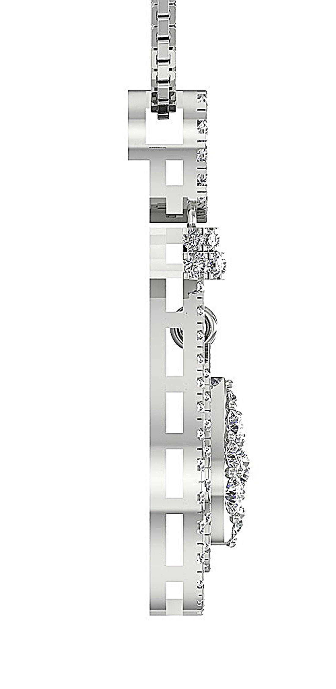 VVS1/VS1/SI1/I1 0.90 Carat Round Diamond 14k/18k Gold Unique Fashion Pendants