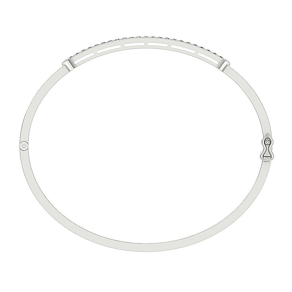 Diamond Bangles 14k/18k Solid Gold VVS1/VS1/SI1/I1 1.00Ct Natural Diamonds