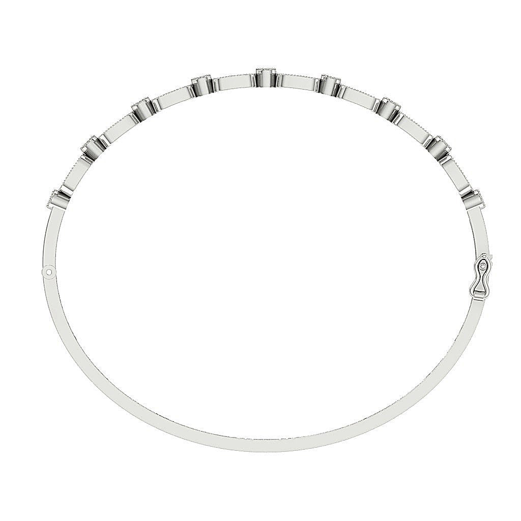 Diamond Bangles Natural Diamonds 14k/18k Solid Gold VVS1/VS1/SI1/I1 1.65 Ct Prong & Bezel Set