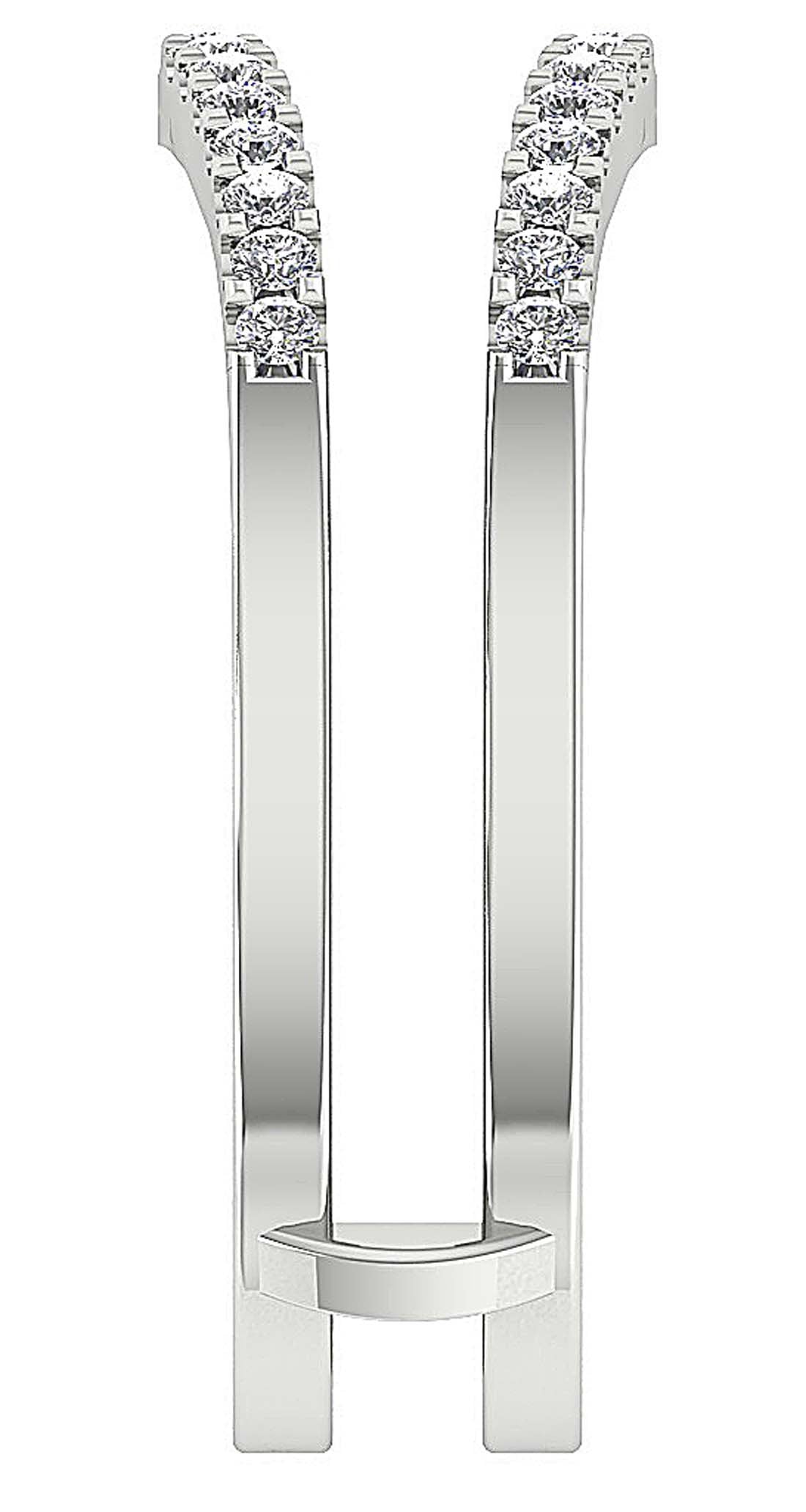 7.30 MM Designer Engagement Ring Natural Diamond I1 G 0.30 Ct 14K Yellow Gold Prong Set