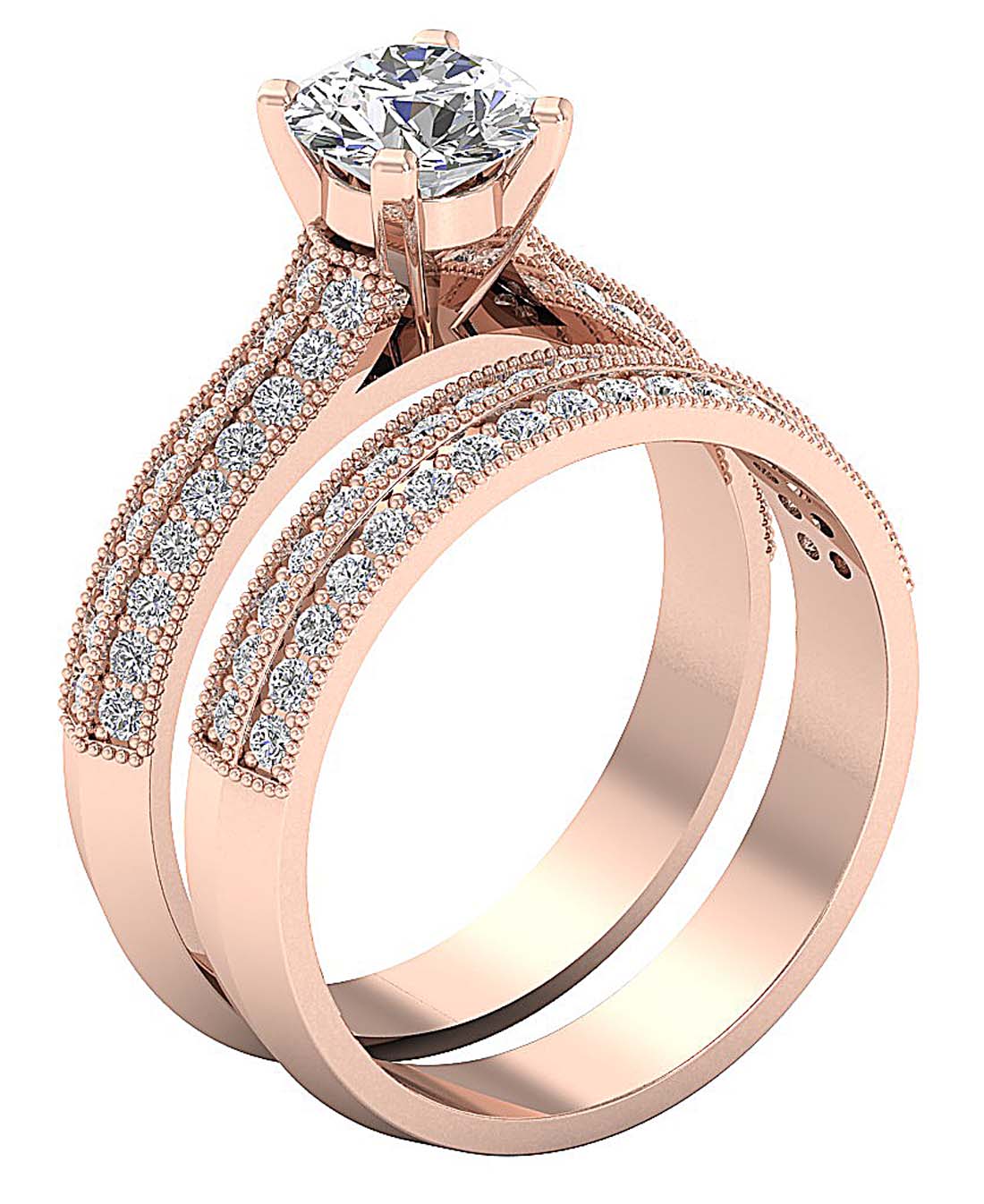SideView14kRoseGoldBridalRing