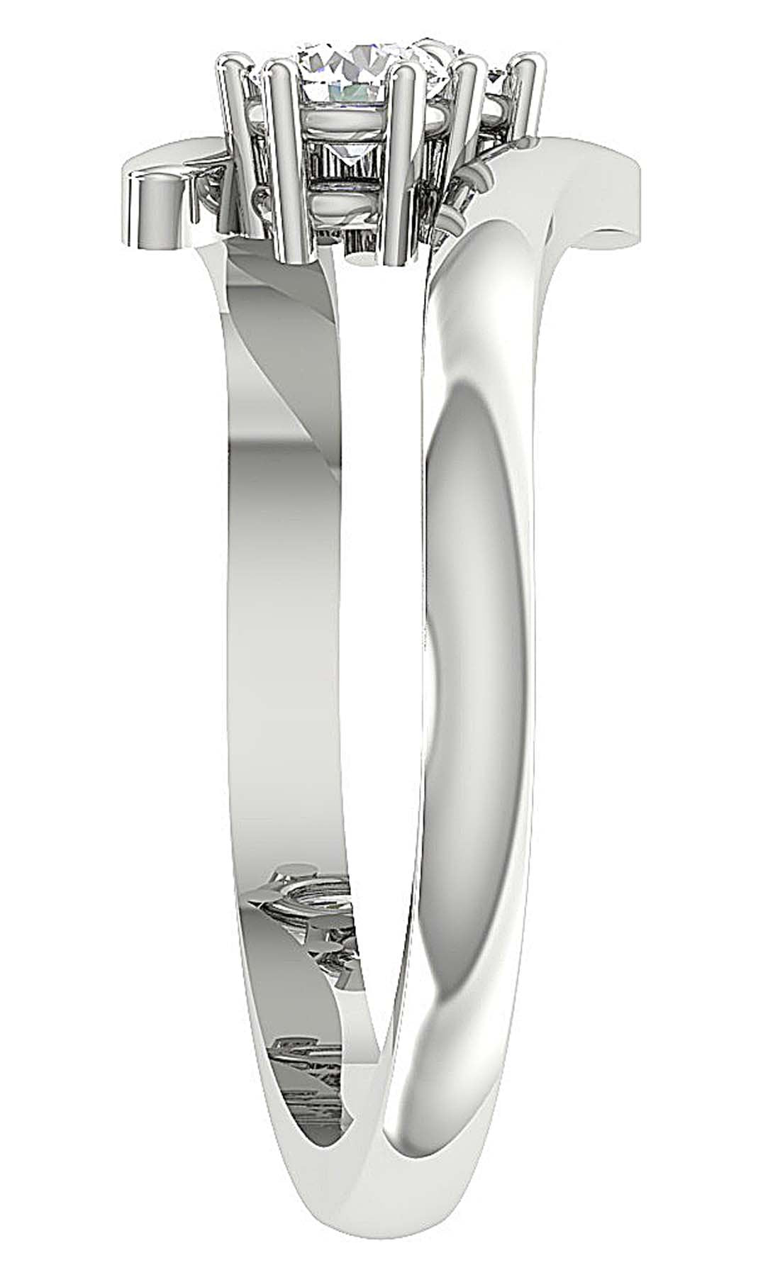 14k White Yellow Rose Gold Forever Us Two Stone Solitaire Engagement Ring SI1 G 0.60 Ct Natural Diamond