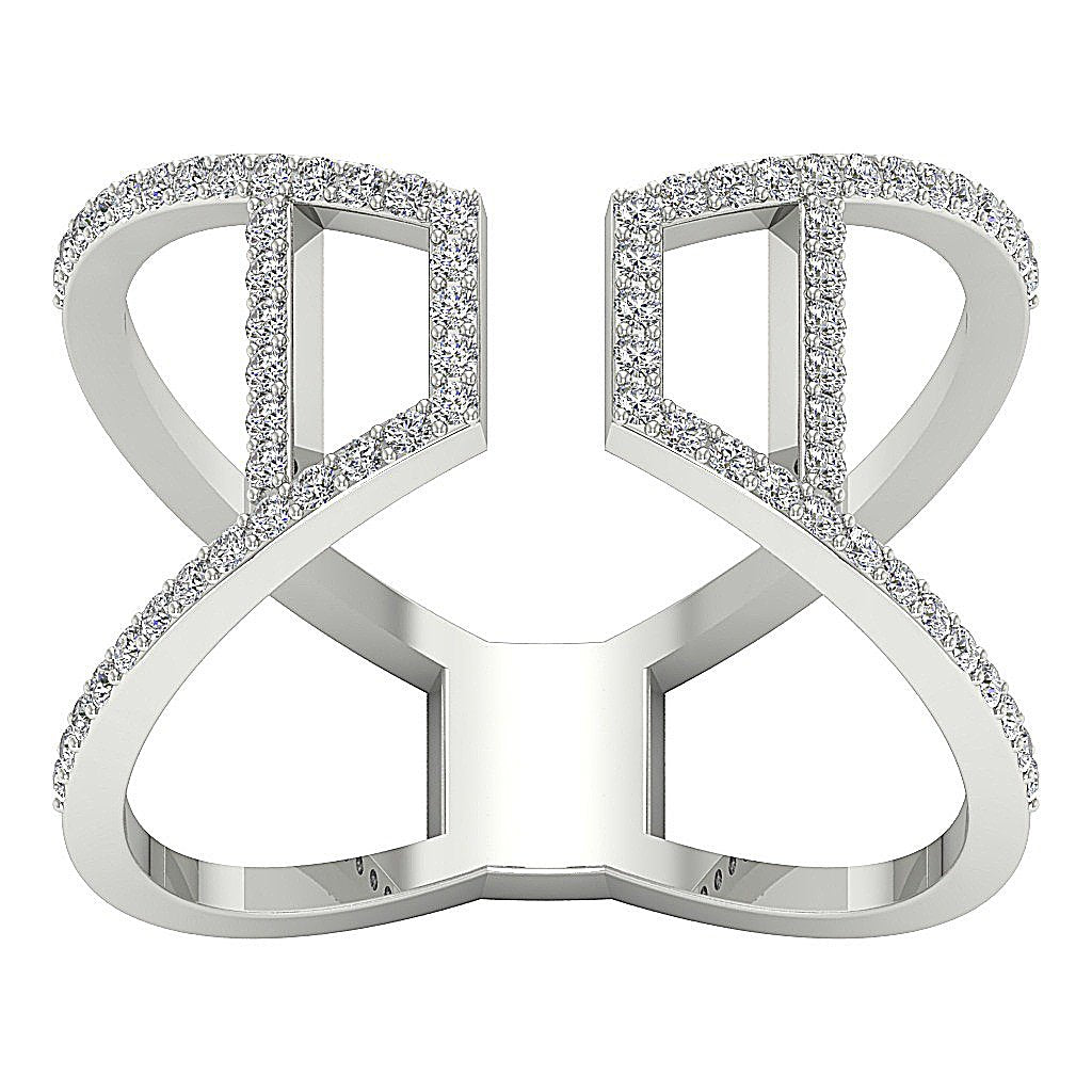 Natural Diamond Engagement Ring SI1 G 0.50 Ct Prong Set 14k Yellow Gold 14.00 MM