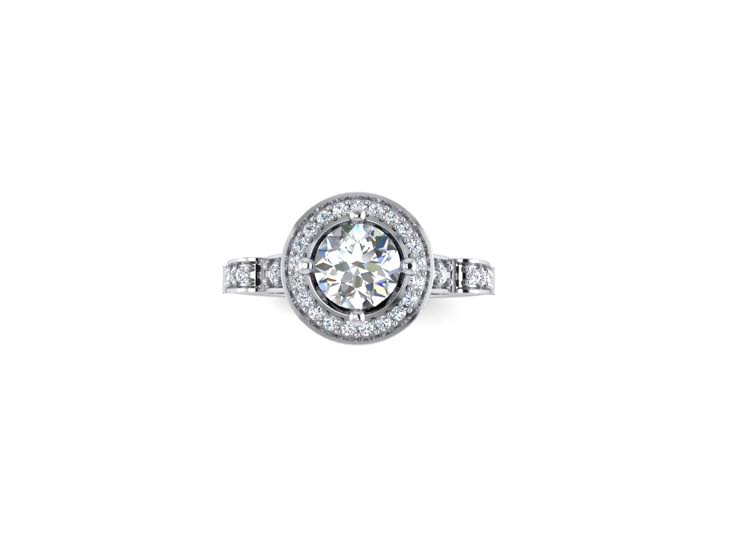 I1 G 1.50 Carat Unique Fashion Wedding Ring Genuine Diamond 14k Solid Gold