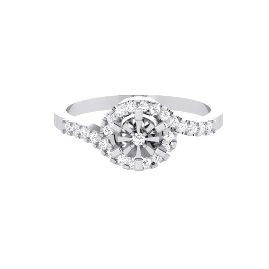 14k Rose Gold Vintage Solitaire Engagement Ring VS1 G 0.30 Carat Natural Diamond Prong Set