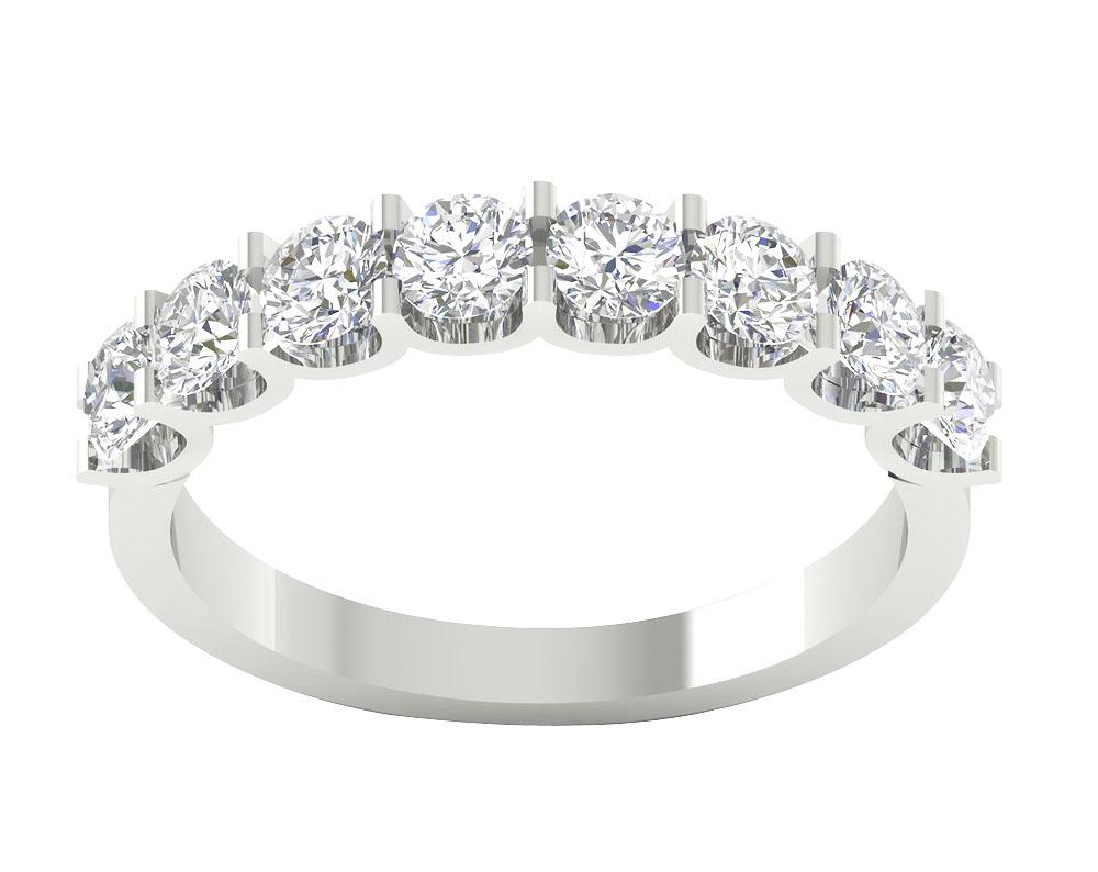 I1 G 1.40 Ct Designer Fashion Wedding Ring Genuine Diamond 14K Yellow Gold Prong Set