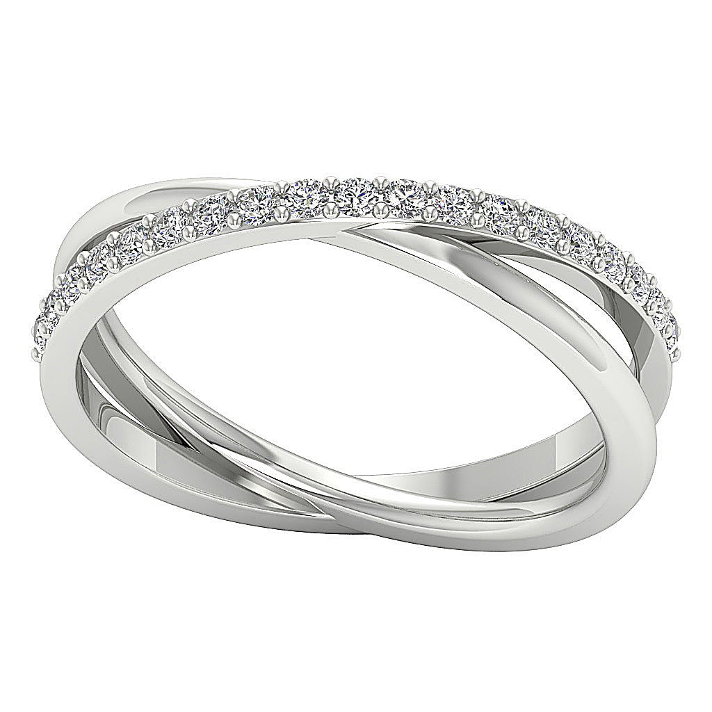 Wedding Ring I1 G 0.40 Ct Round Cut Diamond Prong Set 14K White Yellow Rose Gold 8.25MM